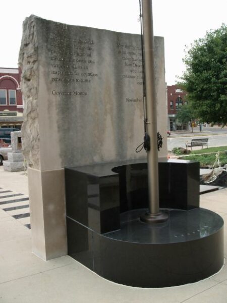 DECATUR COUNTY VETERANS MEMORIAL FLAGPOLE