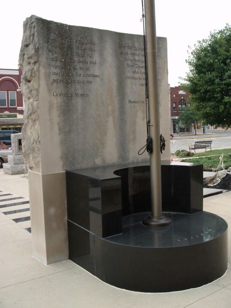 DECATUR COUNTY VETERANS MEMORIAL FLAGPOLE