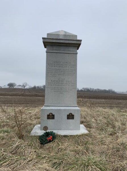 JAMES LEMEN REVOLUTIONARY WAR MEMORIAL