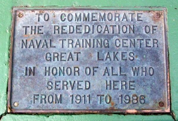 REDEDICATION OF NAVAL TRAINING CENTER MEMORIAL PLAQUE