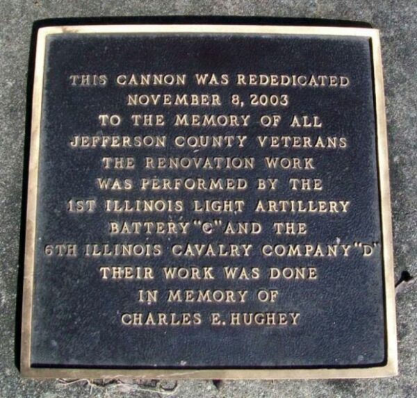 JEFFERSON COUNTY VETERANS MEMORIAL PLAQUE C