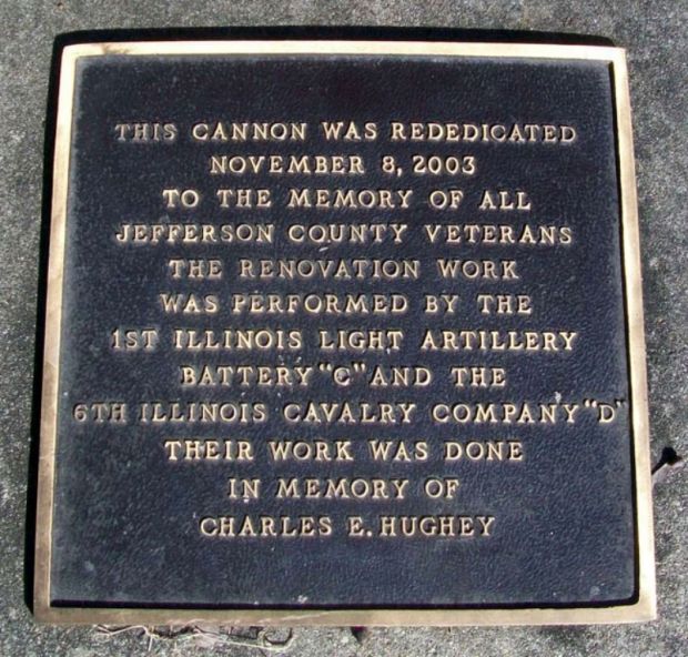 JEFFERSON COUNTY VETERANS MEMORIAL PLAQUE C