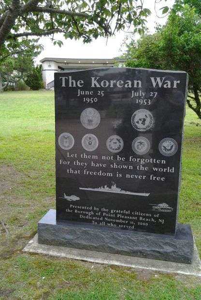 PT. PLEASANT BEACH KOREAN WAR MEMORIAL