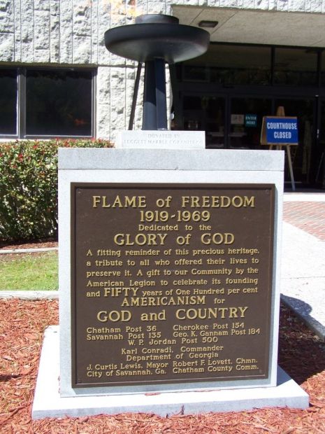 FLAME OF FREEDOM GLORY OF GOD MEMORIAL