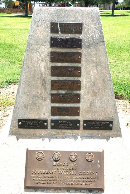 SOUTHEAST VOLUSIA VIETNAM MEMORIAL