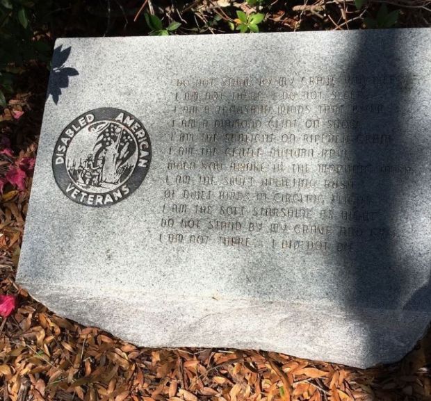DISABLED AMERICAN VETERANS MEMORIAL