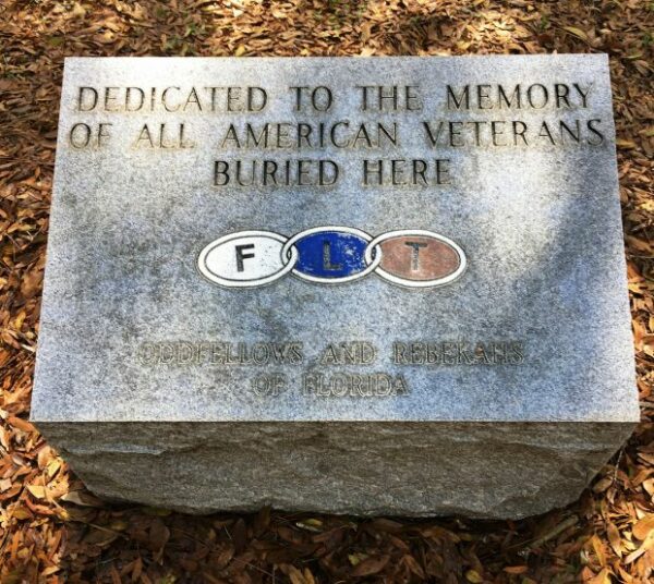 ALL AMERICAN VETERANS BURIED HERE MEMORIAL