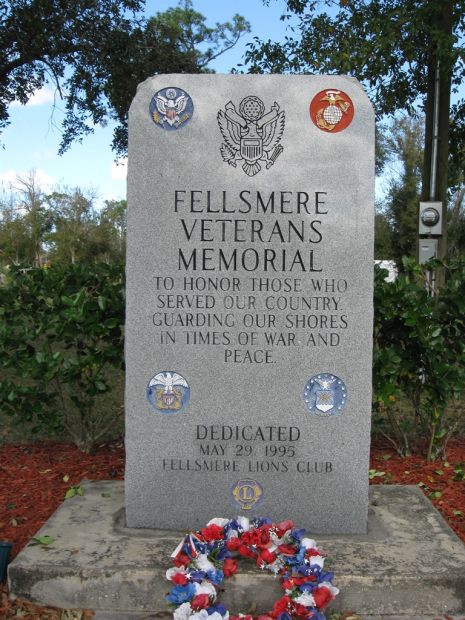 FELLSMERE VETERANS MEMORIAL