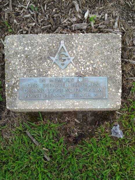 DURAND LODGE NO. 179 F. & A. M. MEMORIAL TREE PLAQUE