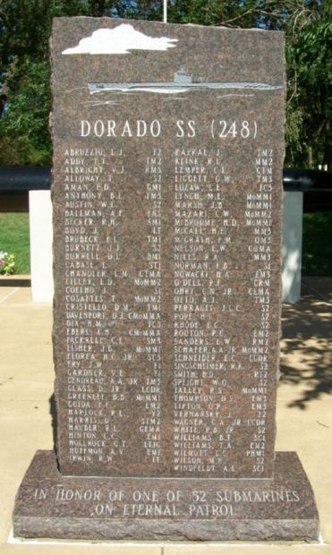 CREW OF THE SUBMARINE SS DORADO MEMORIAL
