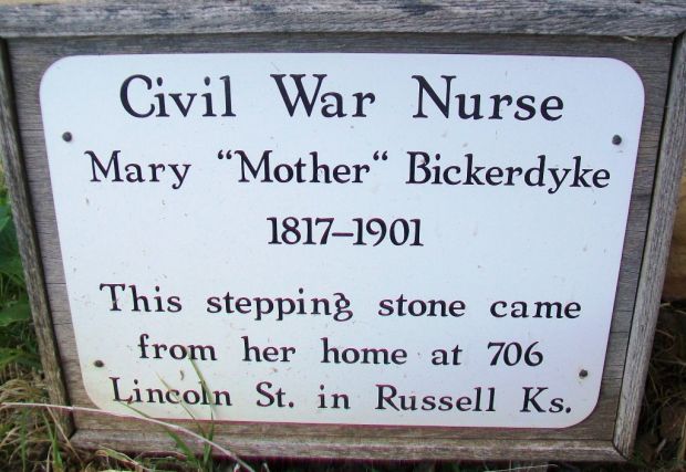 CIVIL WAR NURSE MEMORIAL PLAQUE
