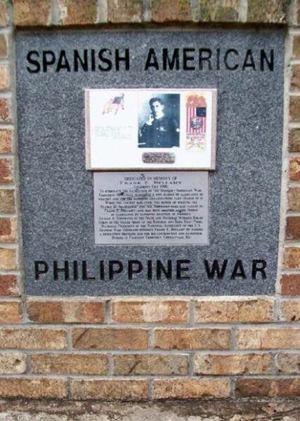 CHERRYVALE SPANISH AMERICAN PHILIPPINE WAR MEMORIAL