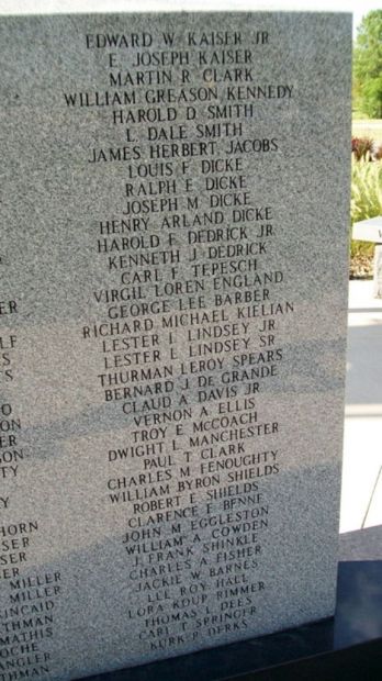 MIAMI COUNTY VETERANS MEMORIAL STONE P