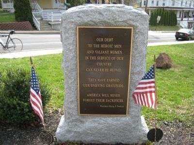 HAMPTON VETERANS MEMORIAL