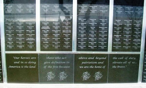 MEADE COUNTY HONOR ROLL MEMORIAL NAMES