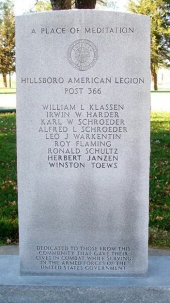 A PLACE OF MEDITATION MEMORIAL STONE
