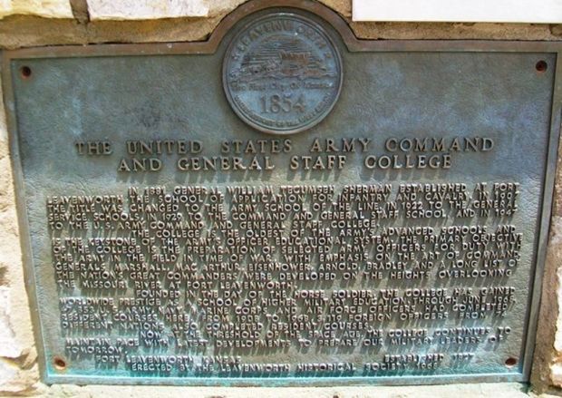 THE UNITED STATES ARMY COMMAND MEMORIAL PLAQUE