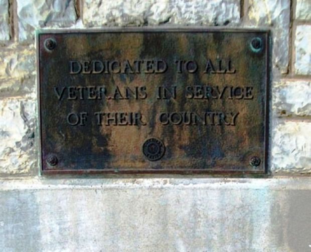 CHETOPA VETERANS MEMORIAL AUDITORIUM AND GYMNASIUM PLAQUE