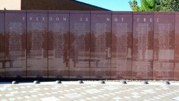 KANSAS KOREAN WAR VETERANS MEMORIAL WALL A