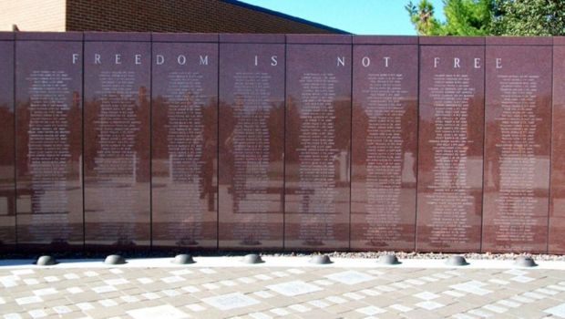 KANSAS KOREAN WAR VETERANS MEMORIAL WALL A