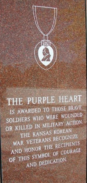 KANSAS KOREAN WAR VETERANS MEMORIAL STONE D
