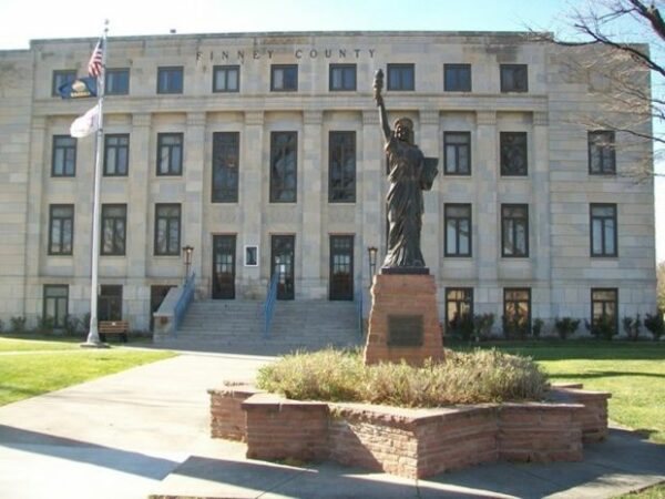 FINNEY COUNTY REPLICA OF THE STATUE OF LIBERTY MEMORIAL