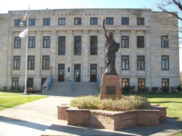 FINNEY COUNTY REPLICA OF THE STATUE OF LIBERTY MEMORIAL