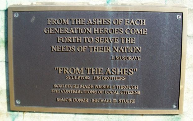 THE DOUGLAS COUNTY MEMORIAL OF HONOR PLAQUE B