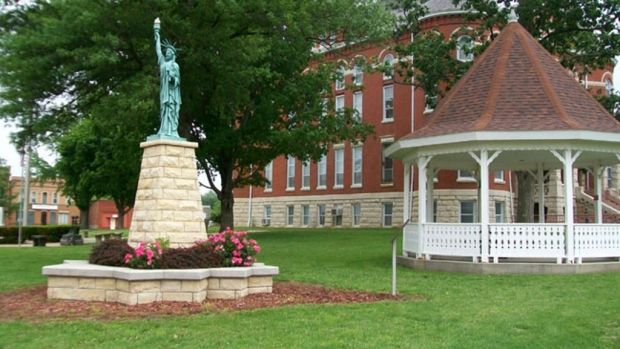 DONIPHAN COUNTY REPLICA OF THE STATUE OF LIBERTY MEMORIAL