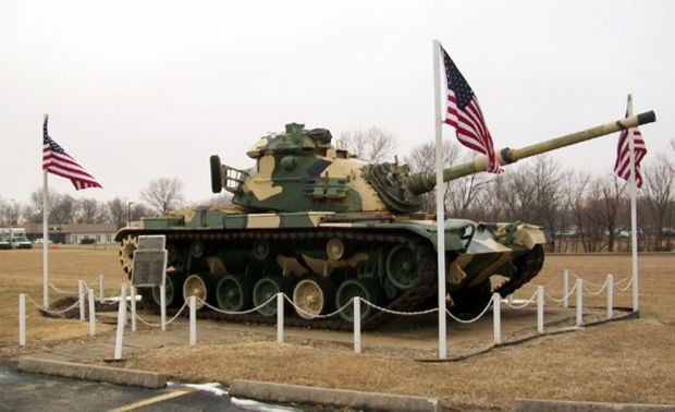 AMERICAN LEGION POST #64 MEMORIAL TANK