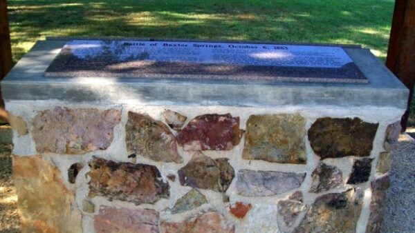 BATTLE OF BAXTER SPRINGS, OCTOBER 6, 1863 MEMORIAL