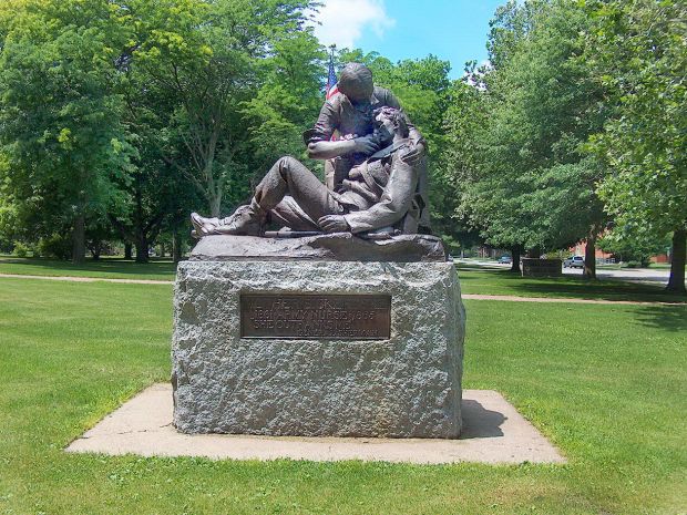 MOTHER BICKERDYKE ARMY NURSE MEMORIAL