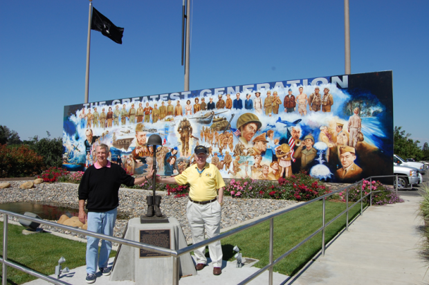 VISALIA WORLD WAR II MEMORIAL MURAL