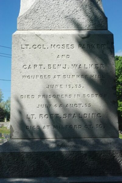 CHELMSFORD REVOLUTIONARY WAR MONUMENT SIDE D