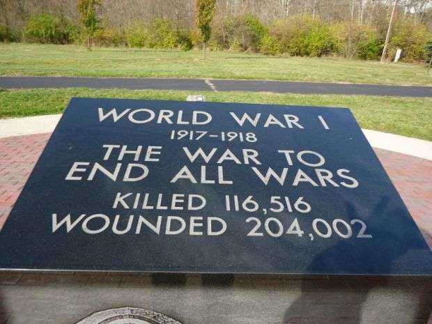 WAYNE COUNTY WORLD WAR I MEMORIAL PLAQUE
