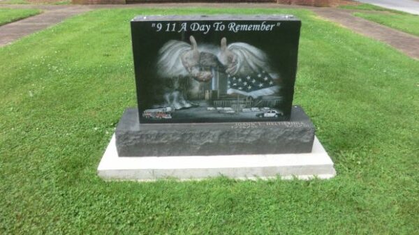 “9 11 A DAY TO REMEMBER” MEMORIAL FRONT