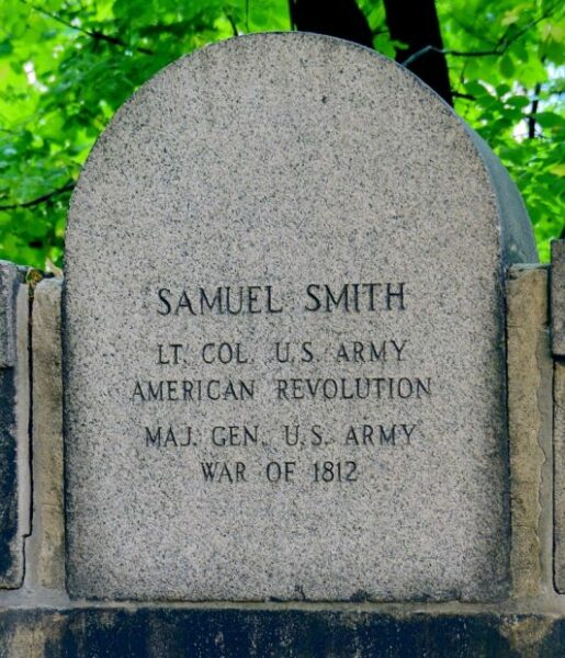 SAMUEL SMITH WAR MEMORIAL CEMETERY STONE