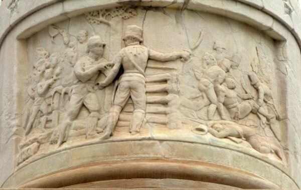 THE BATTLE MONUMENT STONE FRIEZE B