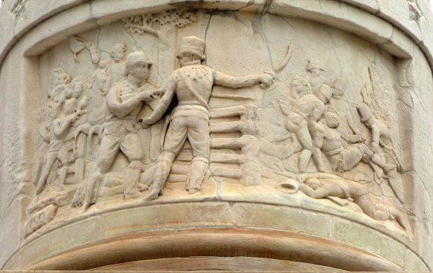 THE BATTLE MONUMENT STONE FRIEZE B