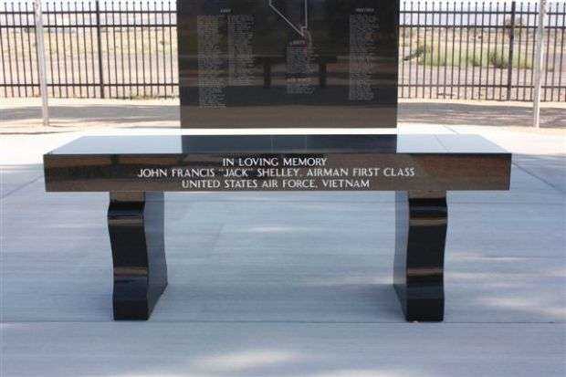 JOHN FRANCIS SHELLEY WAR MEMORIAL BENCH