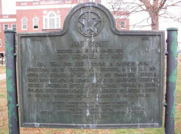 HART COUNTY MEMORIAL MARKER