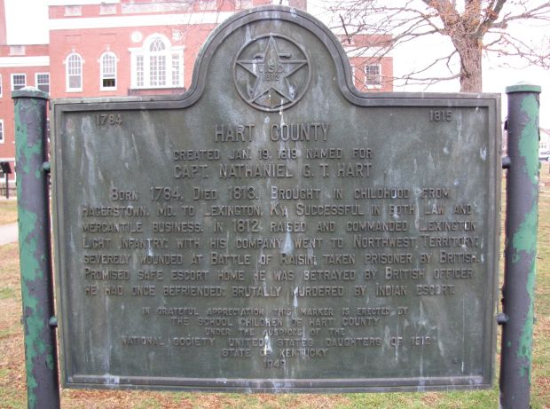 HART COUNTY MEMORIAL MARKER