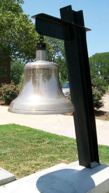 U.S.S. TOPEKA CLG-8 WAR MEMORIAL BELL
