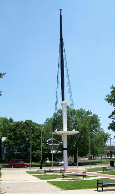 U.S.S. CONSTITUTION LOWER FOREYARD MEMORIAL