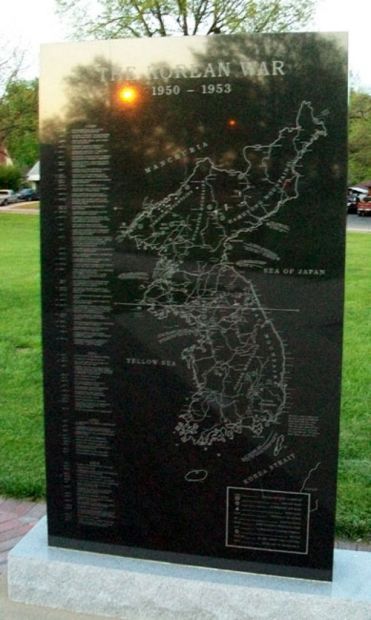 NORTHEAST KANSAS KOREAN WAR MEMORIAL SLAB A