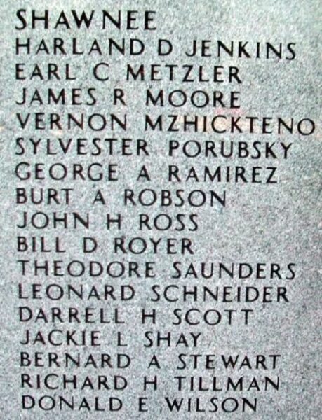 NORHEAST KANSAS KOREAN WAR MEMORIAL STONE V