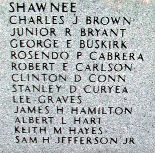 NORTHEAST KANSAS KOREAN WAR MEMORIAL STONE U