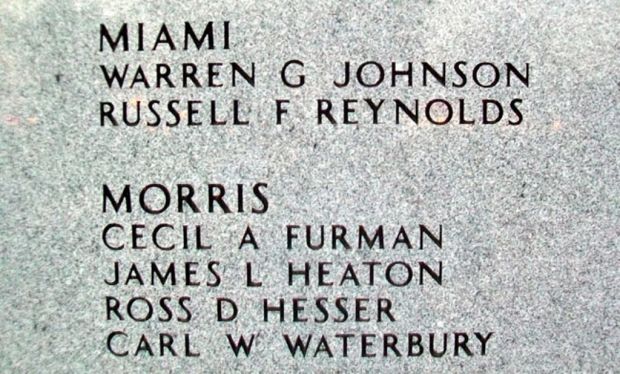 NORTHEAST KANSAS KOREAN WAR MEMORIAL STONE O