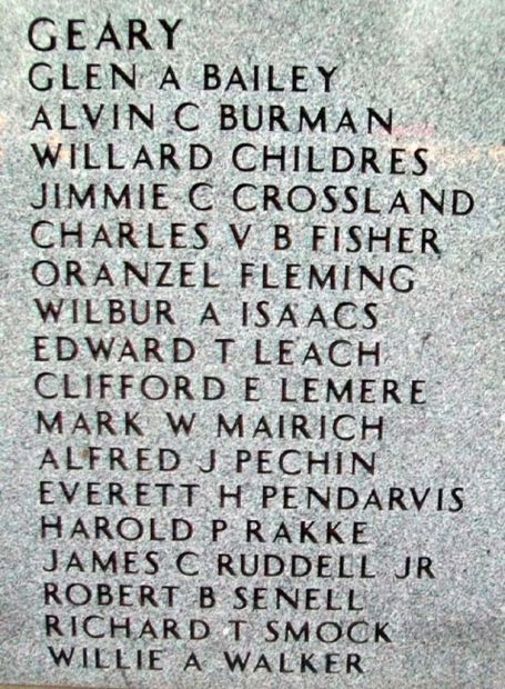 NORTHEAST KANSAS KOREAN WAR MEMORIAL STONE I