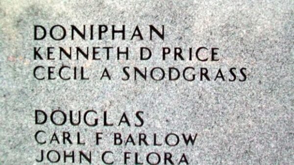 NORTHEAST KANSAS KOREAN WAR MEMORIAL STONE F